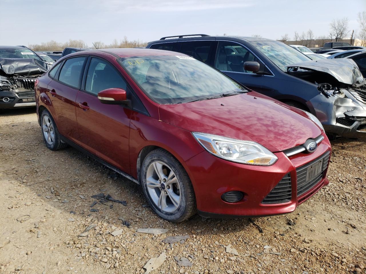 FORD FOCUS SE 2013 with VIN 1FADP3F29DL381350 - Photo from auction
