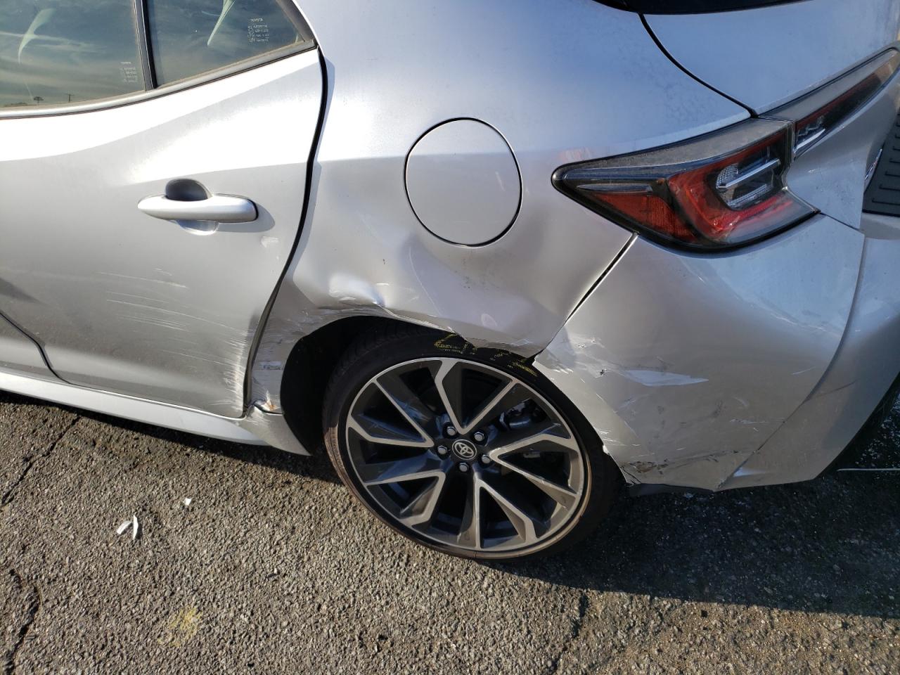 Photo 9 from auction – 2021 TOYOTA COROLLA XS with VIN JTNC4MBE4M3107389