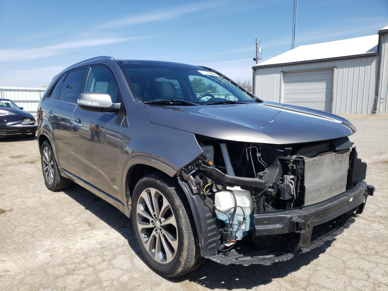 Photo 1 from auction – 2015 KIA SORENTO SX with VIN 5XYKWDA73FG600623