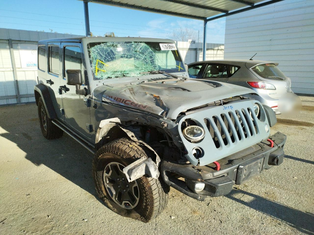 JEEP WRANGLER U 2015 with VIN 1C4HJWFG7FL648207 - Photo from auction