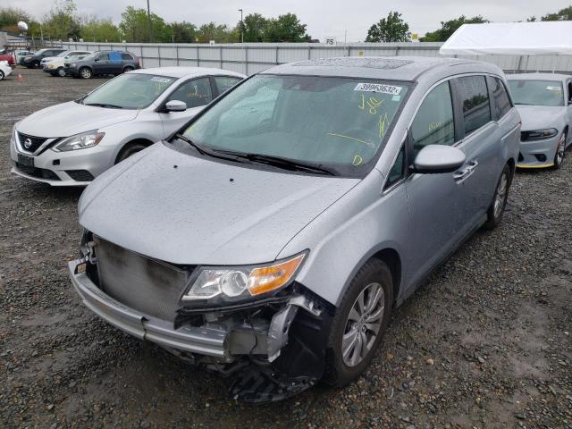 Photo 2 from auction – 2017 HONDA ODYSSEY EX with VIN 5FNRL5H67HB003317