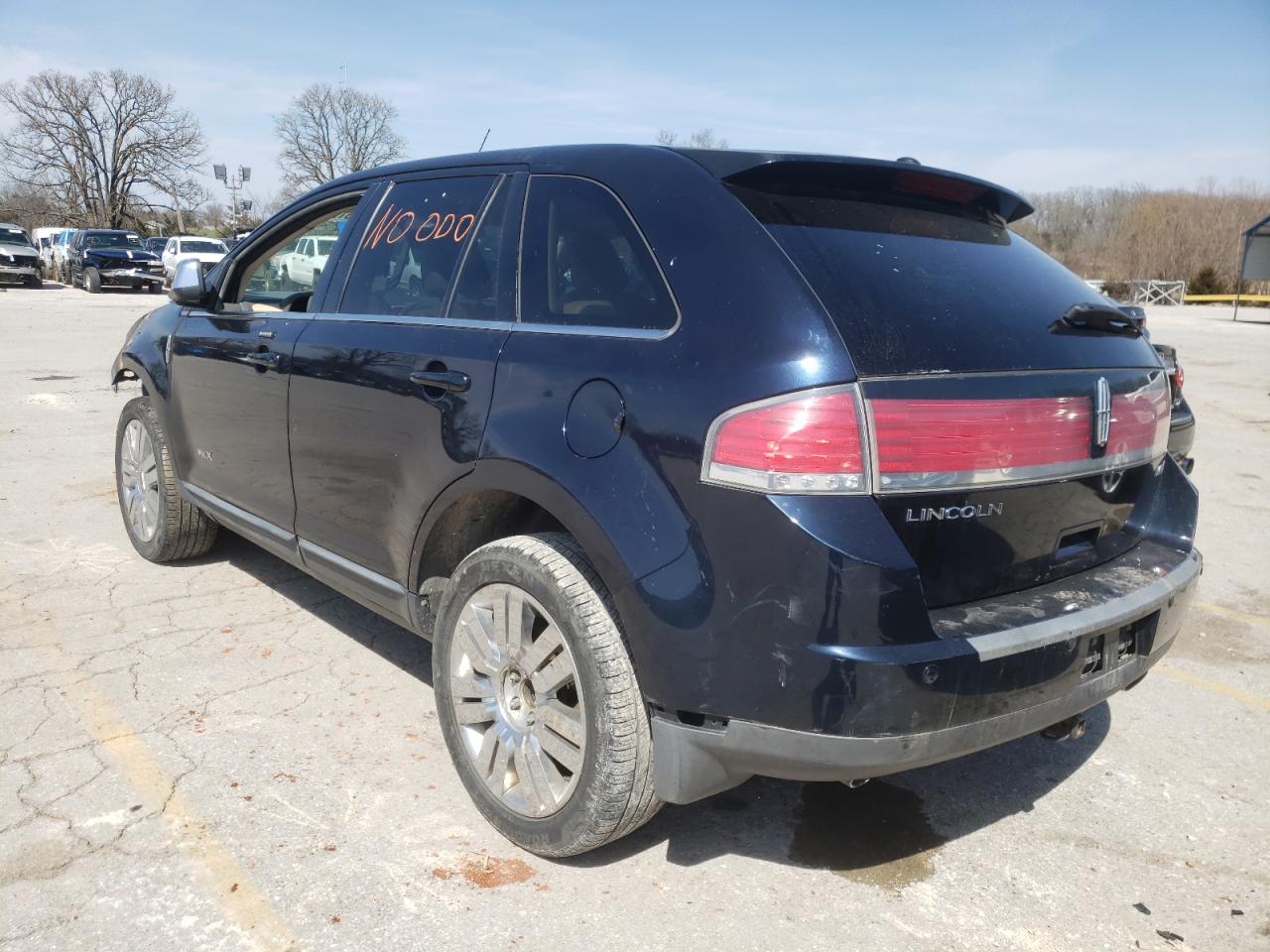 Photo 3 from auction – 2008 LINCOLN MKX with VIN 2LMDU68C58BJ02850