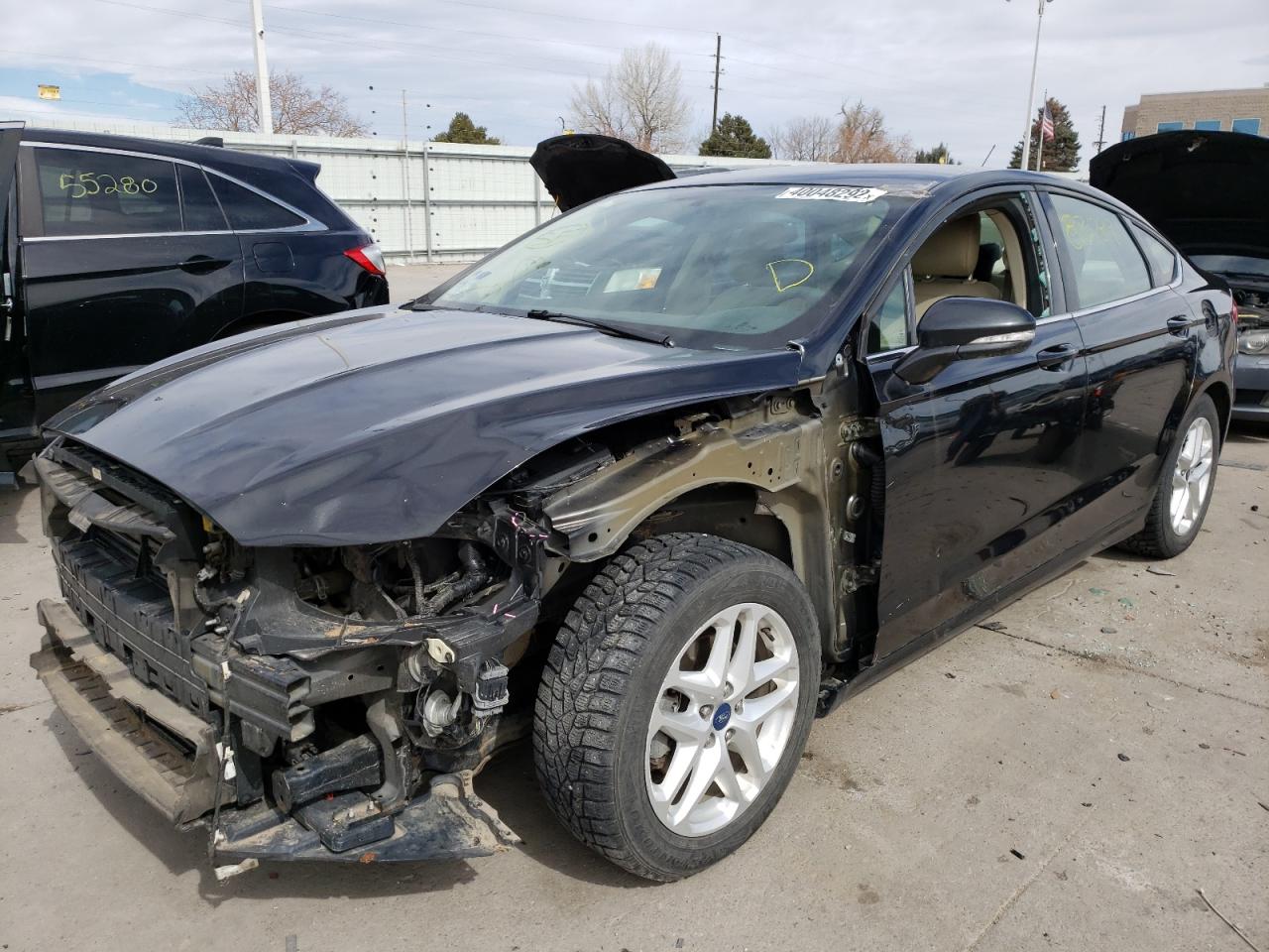 Photo 2 from auction – 2013 FORD FUSION SE with VIN 3FA6P0H7XDR148014