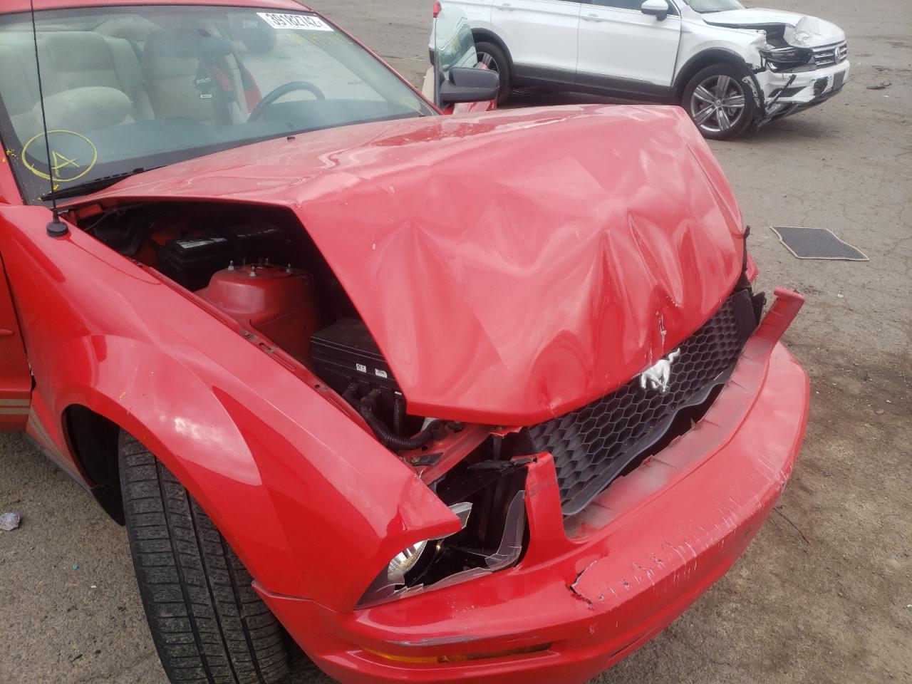 Photo 7 from auction – 2008 FORD MUSTANG with VIN 1ZVHT80N985196567