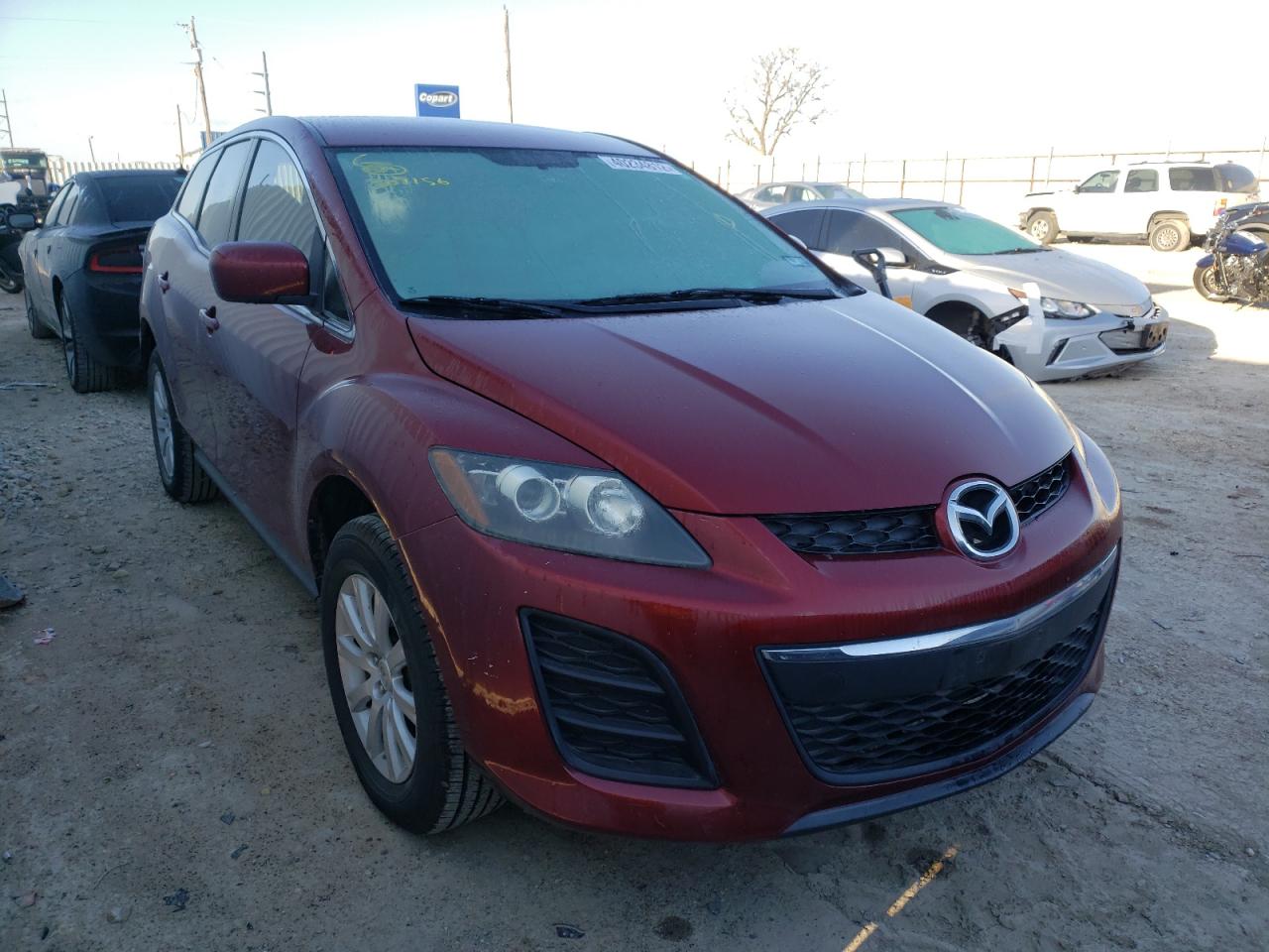 MAZDA CX-7 2010 with VIN JM3ER2W53A0309156 - Photo from auction