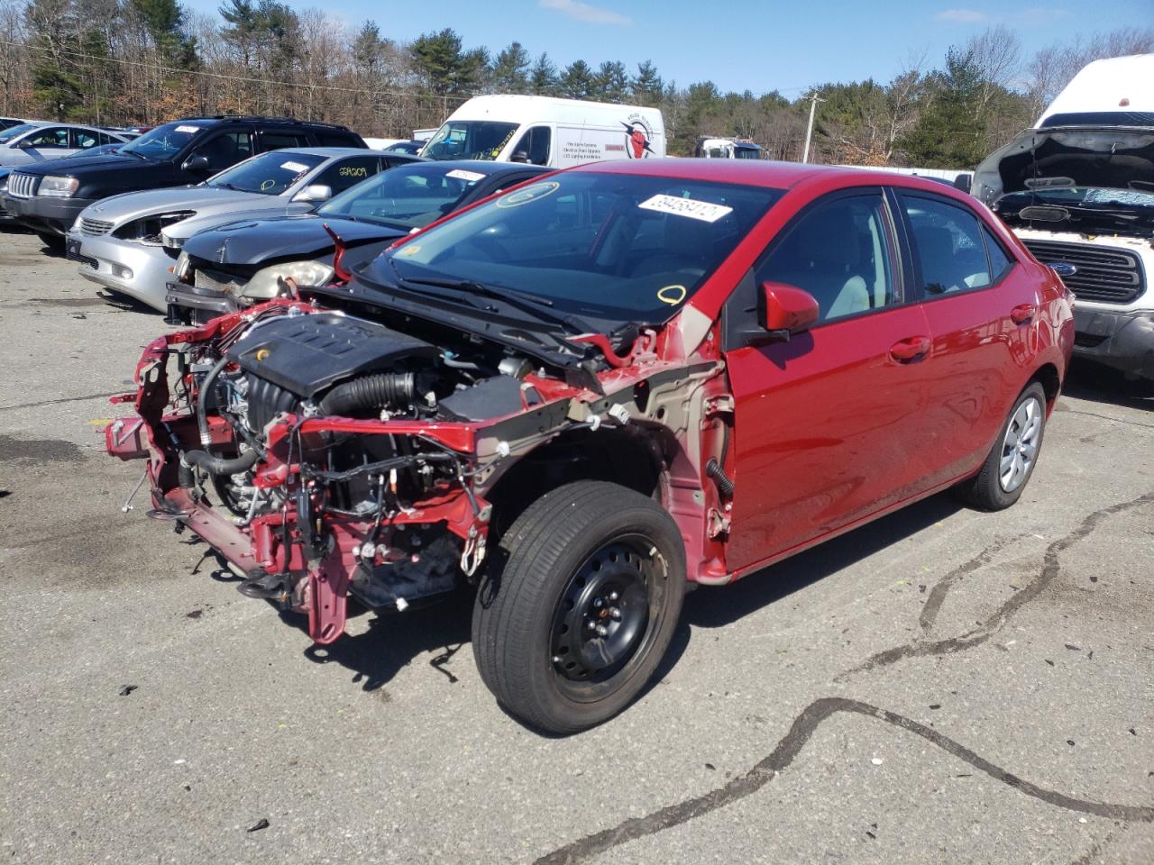 Photo 2 from auction – 2016 TOYOTA COROLLA with VIN 2T1BURHE0GC727317