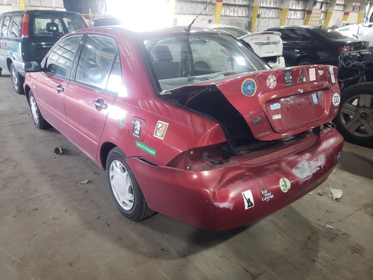 Photo 3 from auction – 2004 MITSUBISHI LANCER ES with VIN JA3AJ26E14U038043