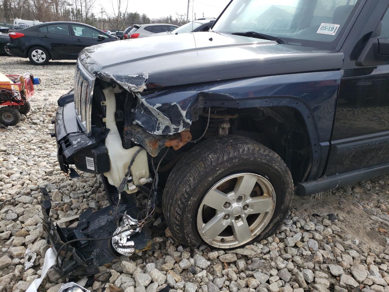 Photo 9 from auction – 2006 JEEP COMMANDER with VIN 1J8HG48K06C307843