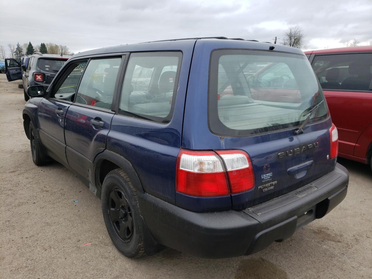 Photo 3 from auction – 2002 SUBARU FORESTER L with VIN JF1SF635X2H751103