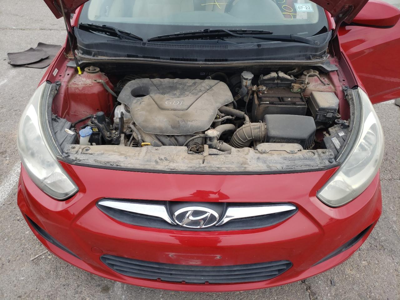 Photo 7 from auction – 2013 HYUNDAI ACCENT GLS with VIN KMHCT4AE7DU294061