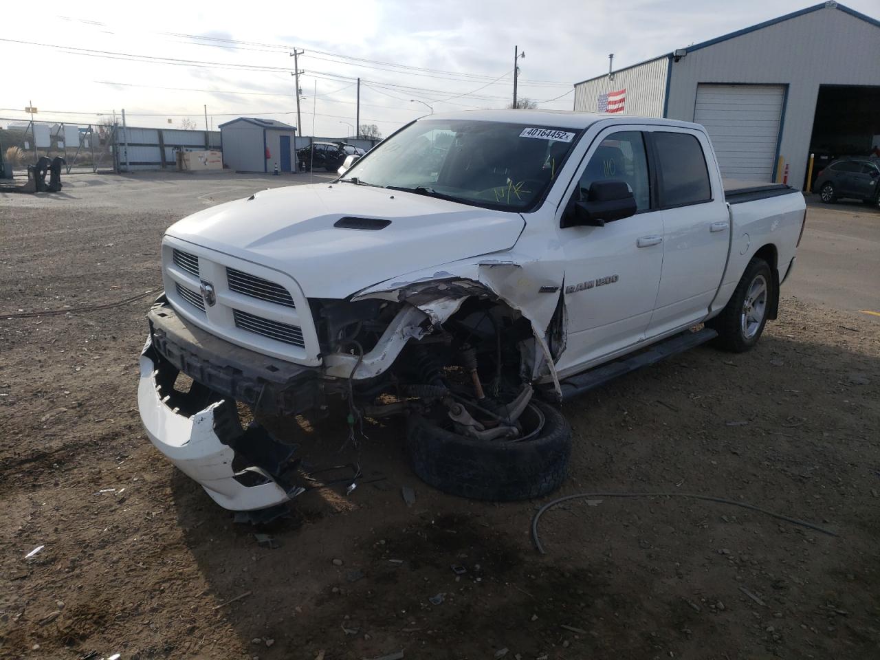 Photo 2 from auction – 2012 DODGE RAM 1500 S with VIN 1C6RD7MT3CS299699
