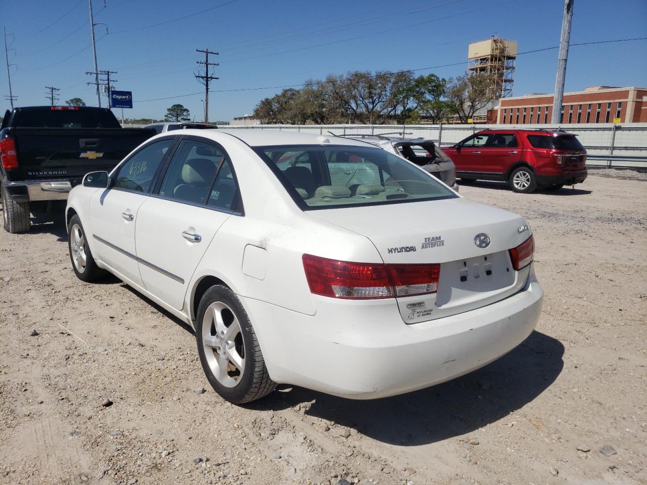 Photo 3 from auction – 2008 HYUNDAI SONATA SE with VIN 5NPEU46C68H353134
