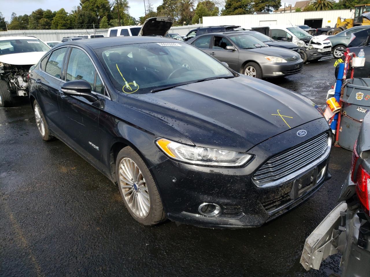 FORD FUSION TIT 2013 with VIN 3FA6P0RU6DR386561 - Photo from auction