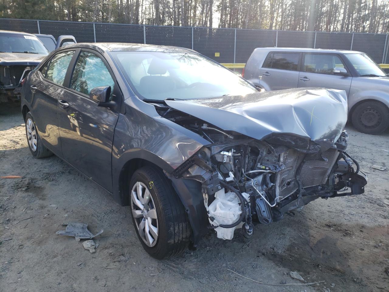 TOYOTA COROLLA L 2014 with VIN 2T1BURHE7EC026996 - Photo from auction