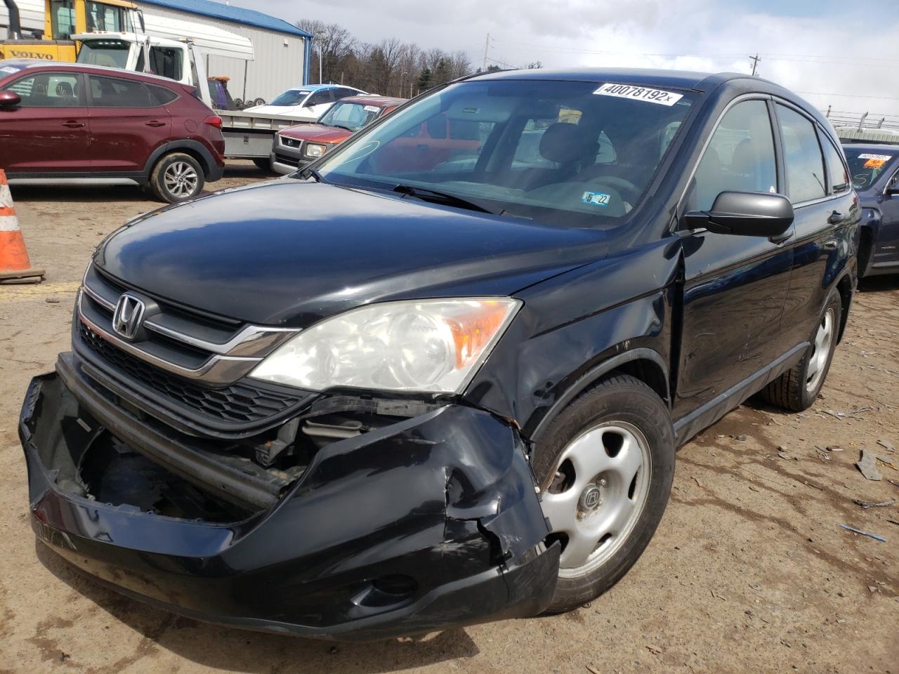Photo 2 from auction – 2011 HONDA CR-V LX with VIN 5J6RE4H30BL002437
