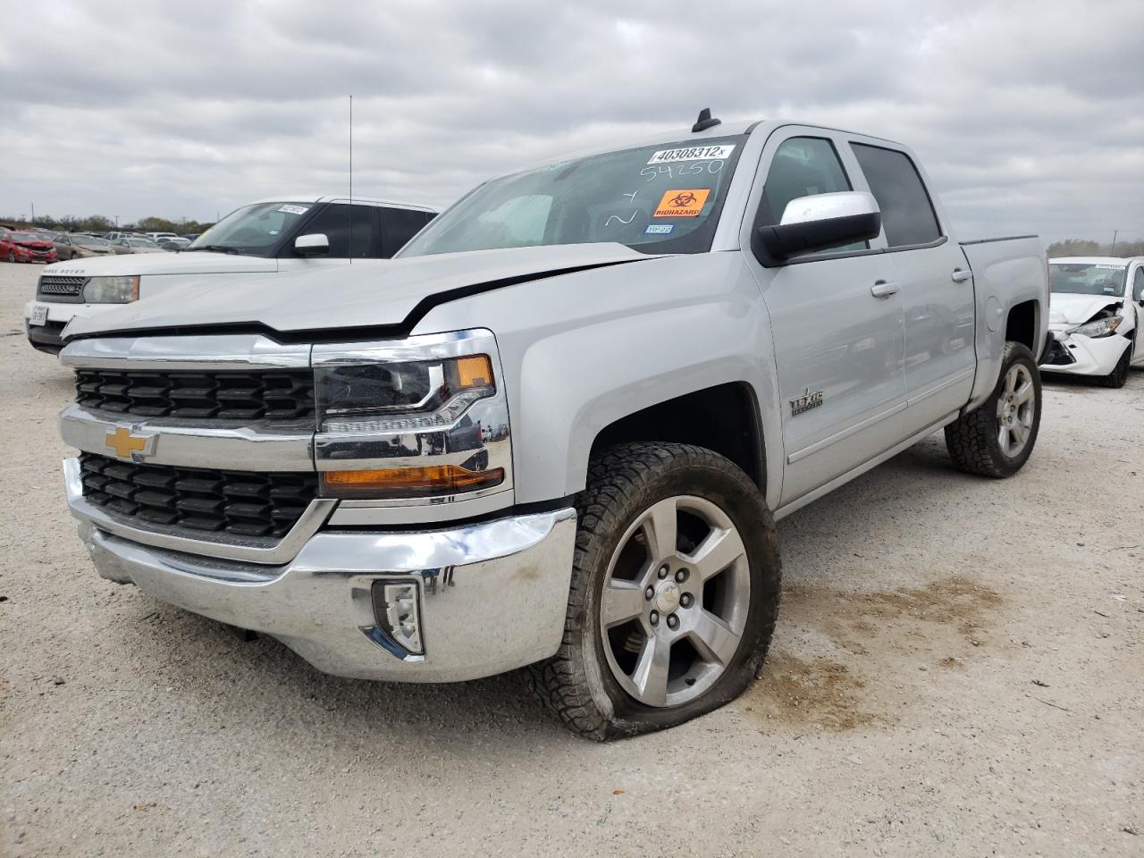 Photo 2 from auction – 2017 CHEVROLET SILVERADO with VIN 3GCPCREC0HG238287