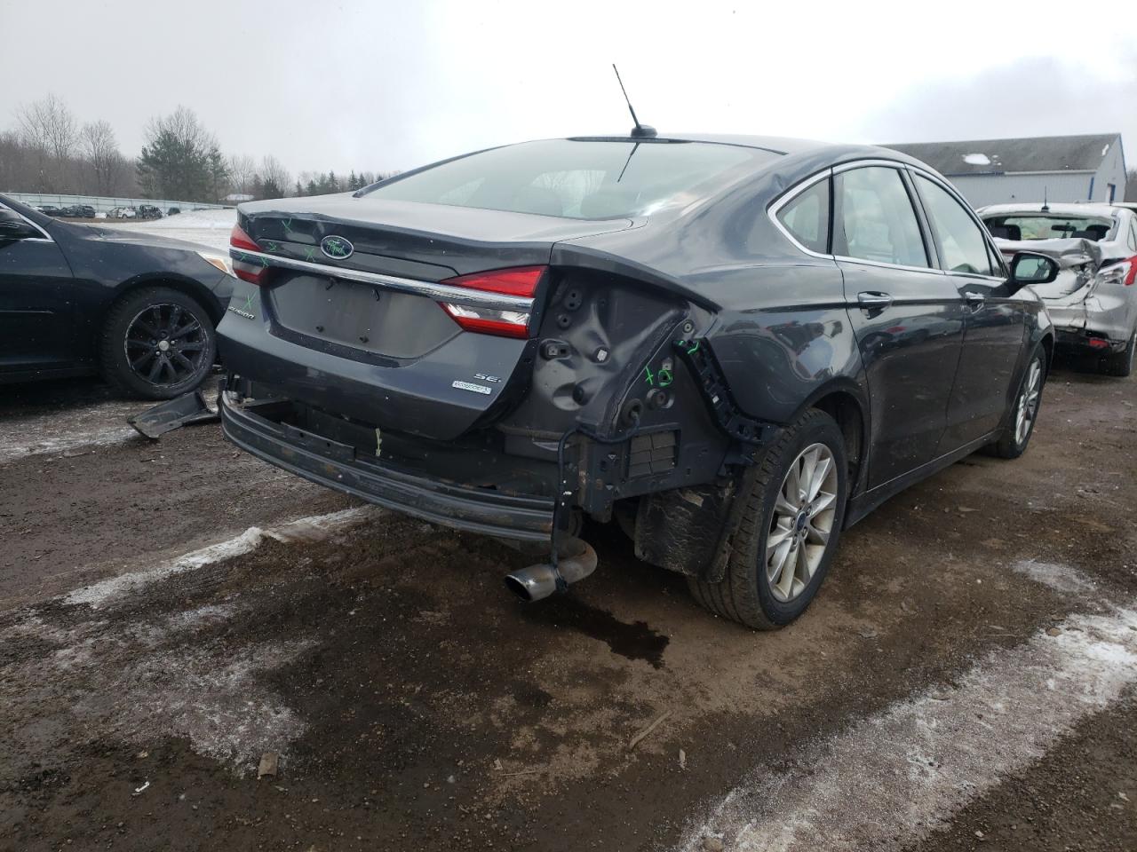 Photo 4 from auction – 2017 FORD FUSION SE with VIN 3FA6P0HD7HR403987