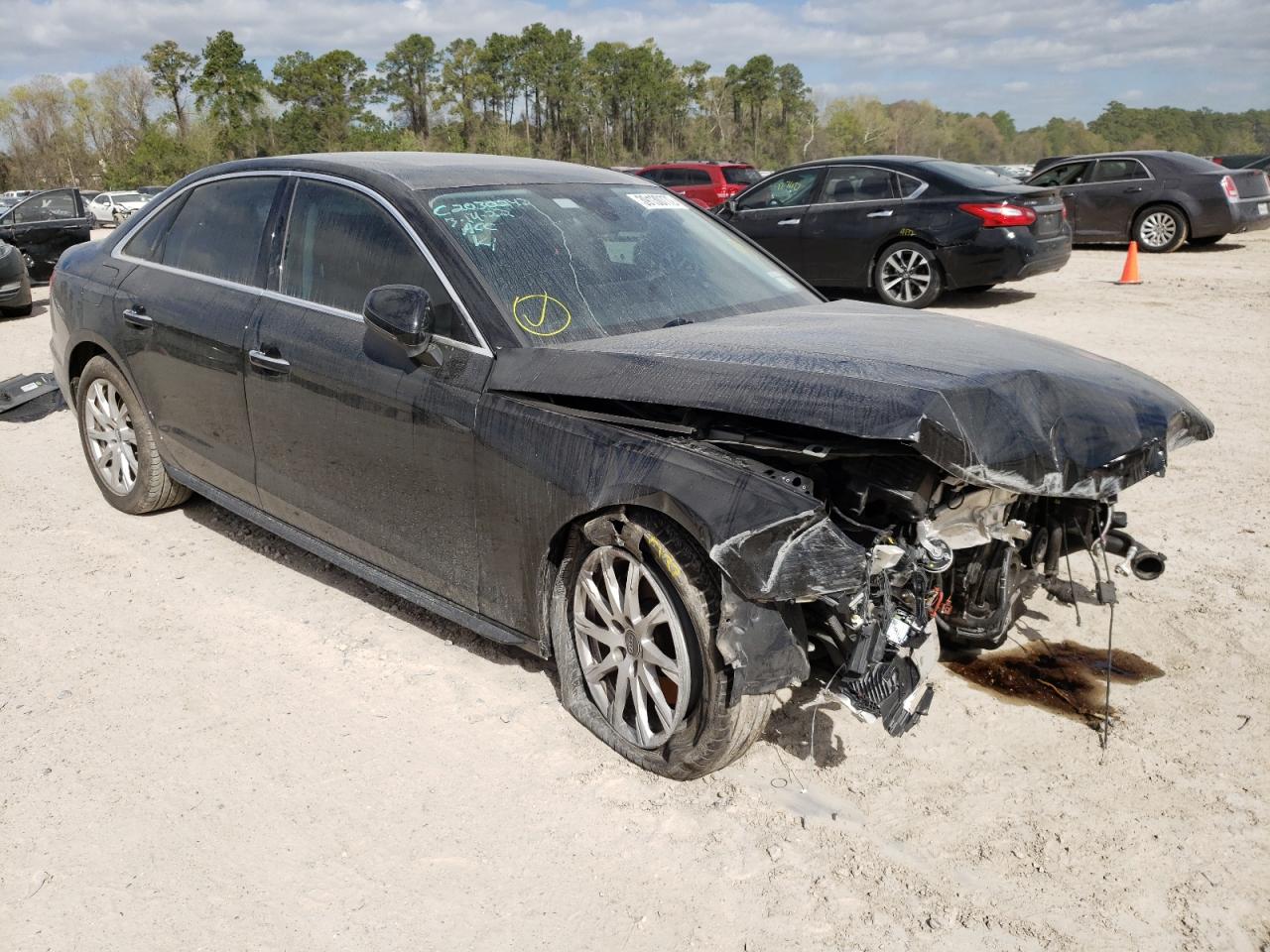 AUDI A4 PREMIUM 2020 with VIN WAUGMAF4XLA049463 - Photo from auction