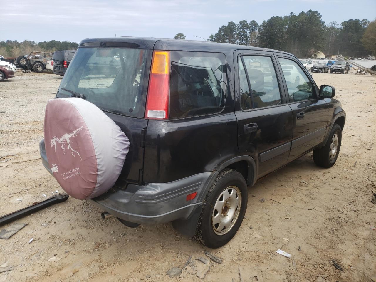 Photo 4 from auction – 2001 HONDA CR-V LX with VIN JHLRD28451C002733