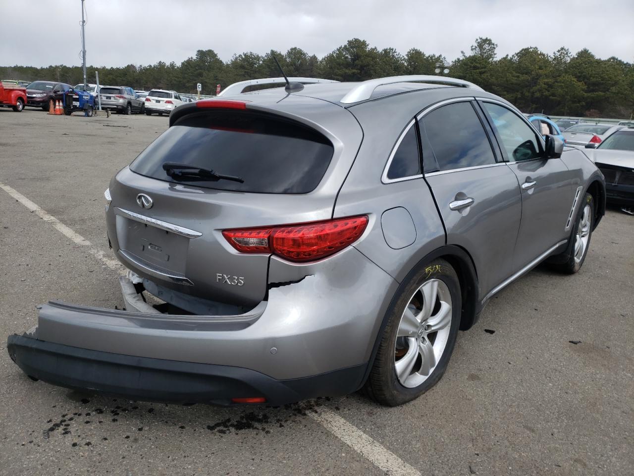 Photo 4 from auction – 2009 INFINITI FX35 with VIN JNRAS18W99M159148