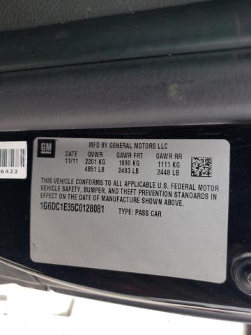 Photo 10 from auction – 2012 CADILLAC CTS with VIN 1G6DC1E35C0128081