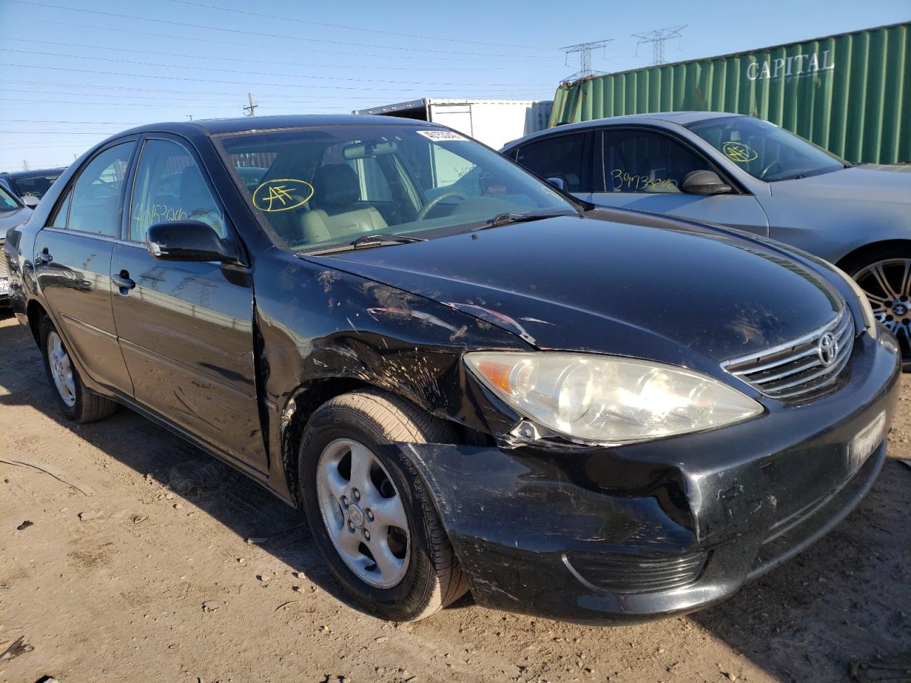 TOYOTA CAMRY LE 2005 with VIN 4T1BE32K75U596603 - Photo from auction