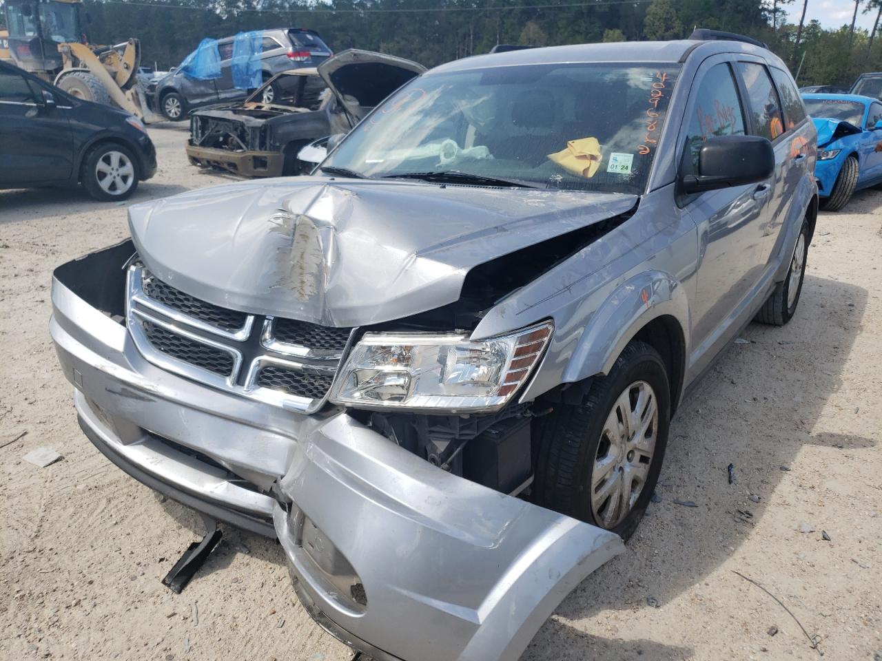 Photo 2 from auction – 2016 DODGE JOURNEY SE with VIN 3C4PDCAB0GT132631
