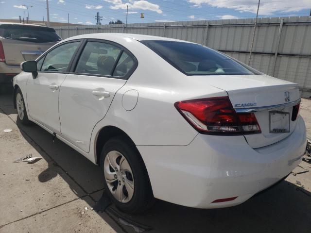 Photo 3 from auction – 2015 HONDA CIVIC LX with VIN 19XFB2F57FE119554