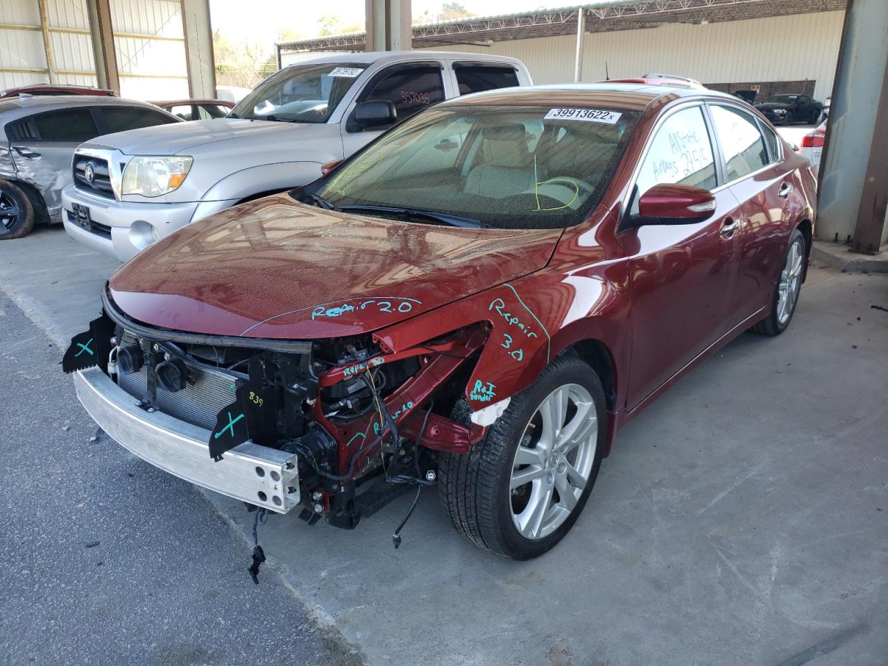 Photo 2 from auction – 2015 NISSAN ALTIMA 3.5 with VIN 1N4BL3AP4FC194879