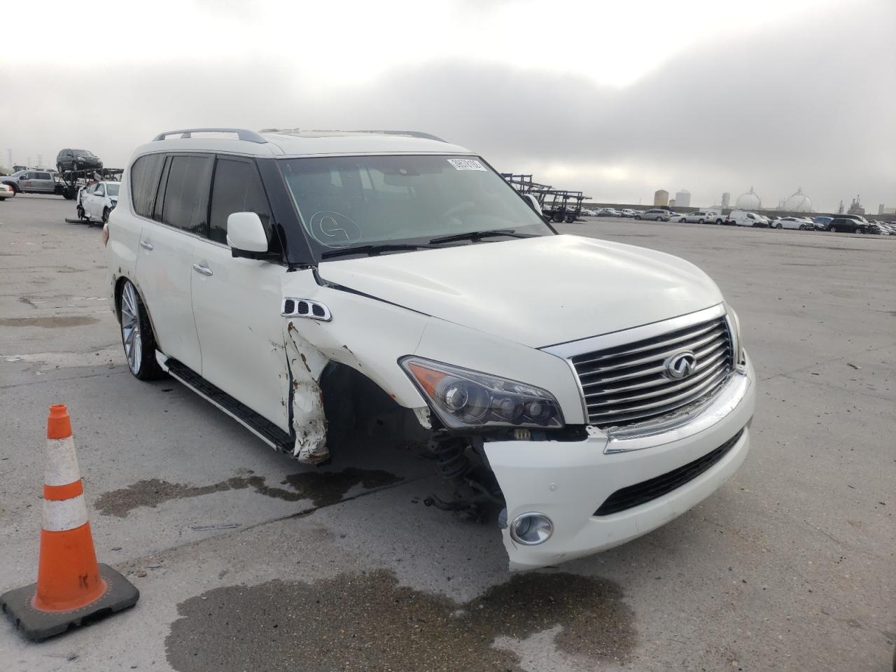 INFINITI QX56 2012 with VIN JN8AZ2NF8C9519725 - Photo from auction