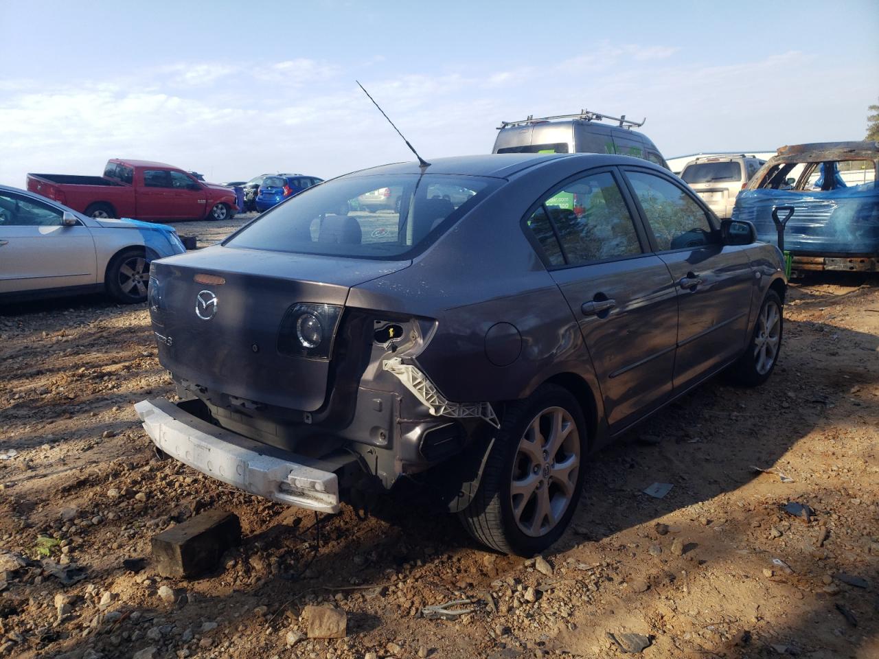 Photo 4 from auction – 2008 MAZDA 3 I with VIN JM1BK32F281134536