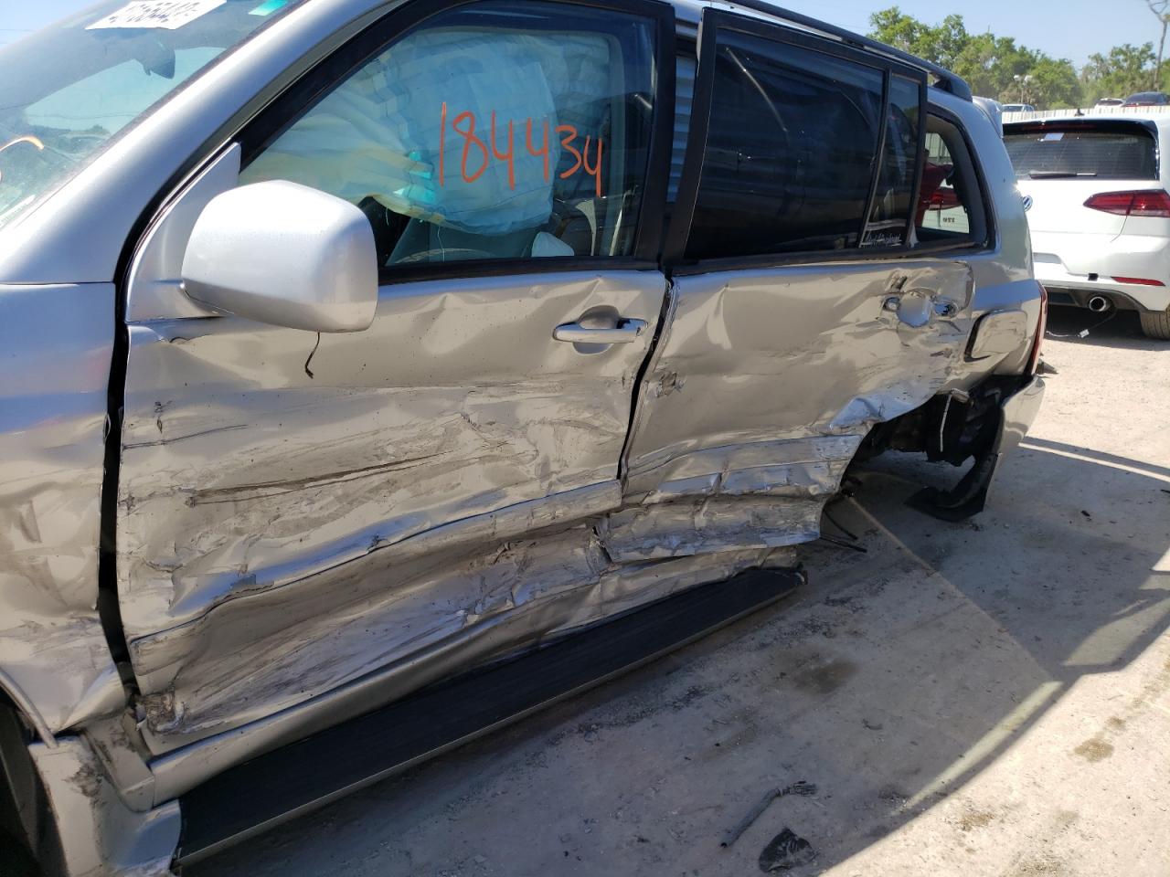 Photo 9 from auction – 2007 TOYOTA HIGHLANDER with VIN JTEEP21A370198504
