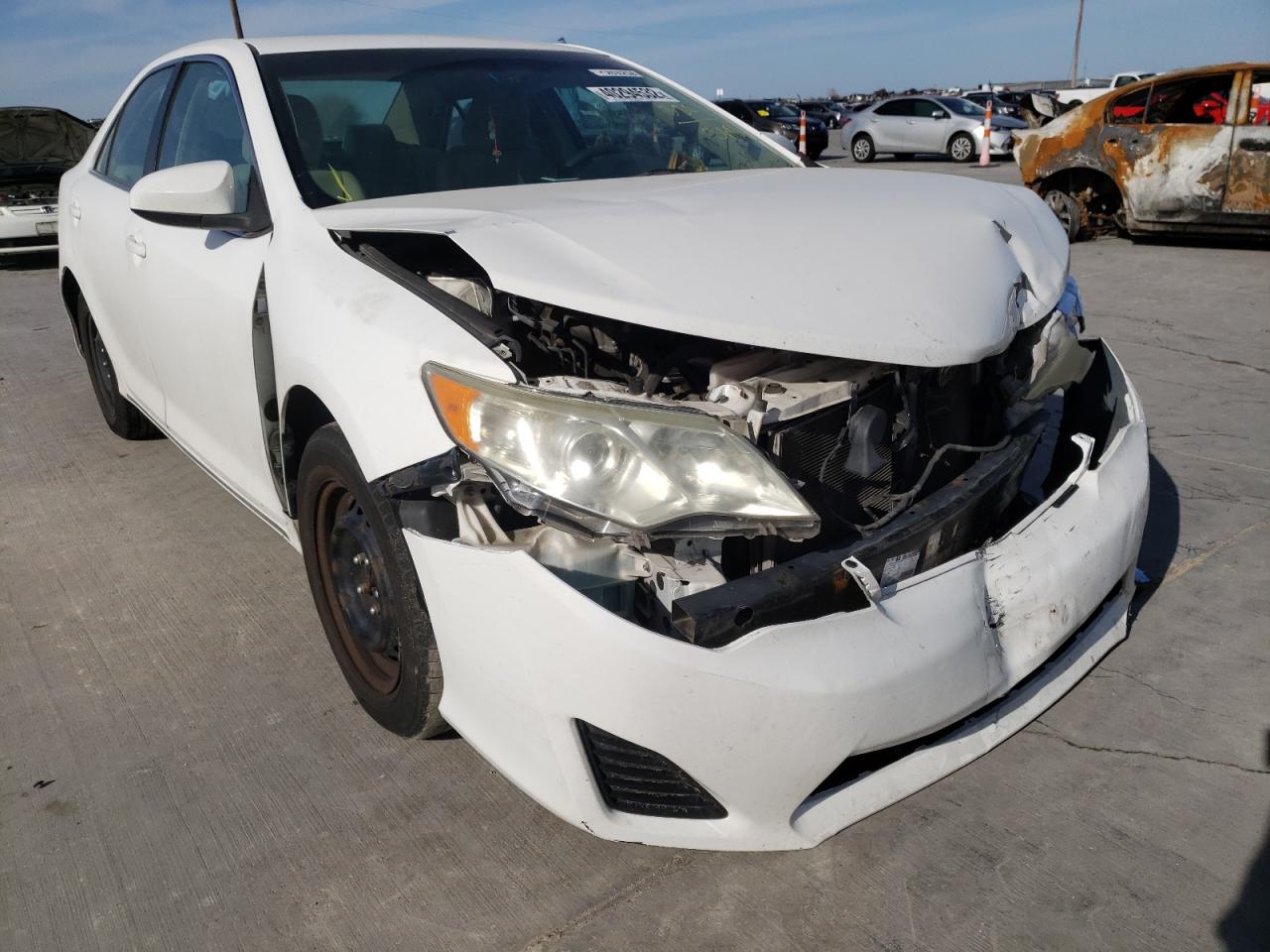 TOYOTA CAMRY BASE 2012 with VIN 4T4BF1FK1CR198804 - Photo from auction
