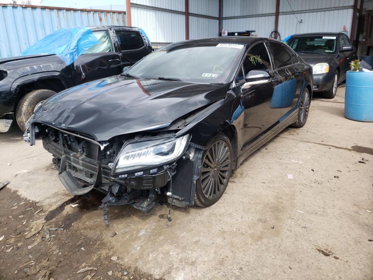 Photo 2 from auction – 2017 LINCOLN MKZ RESERV with VIN 3LN6L5E99HR664391