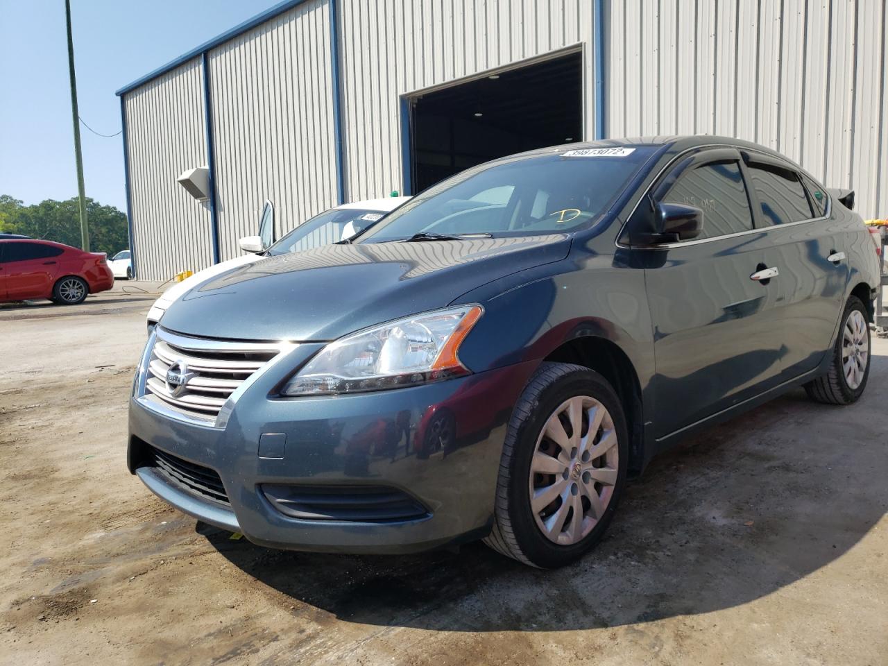 Photo 2 from auction – 2015 NISSAN SENTRA S with VIN 3N1AB7AP5FL692502