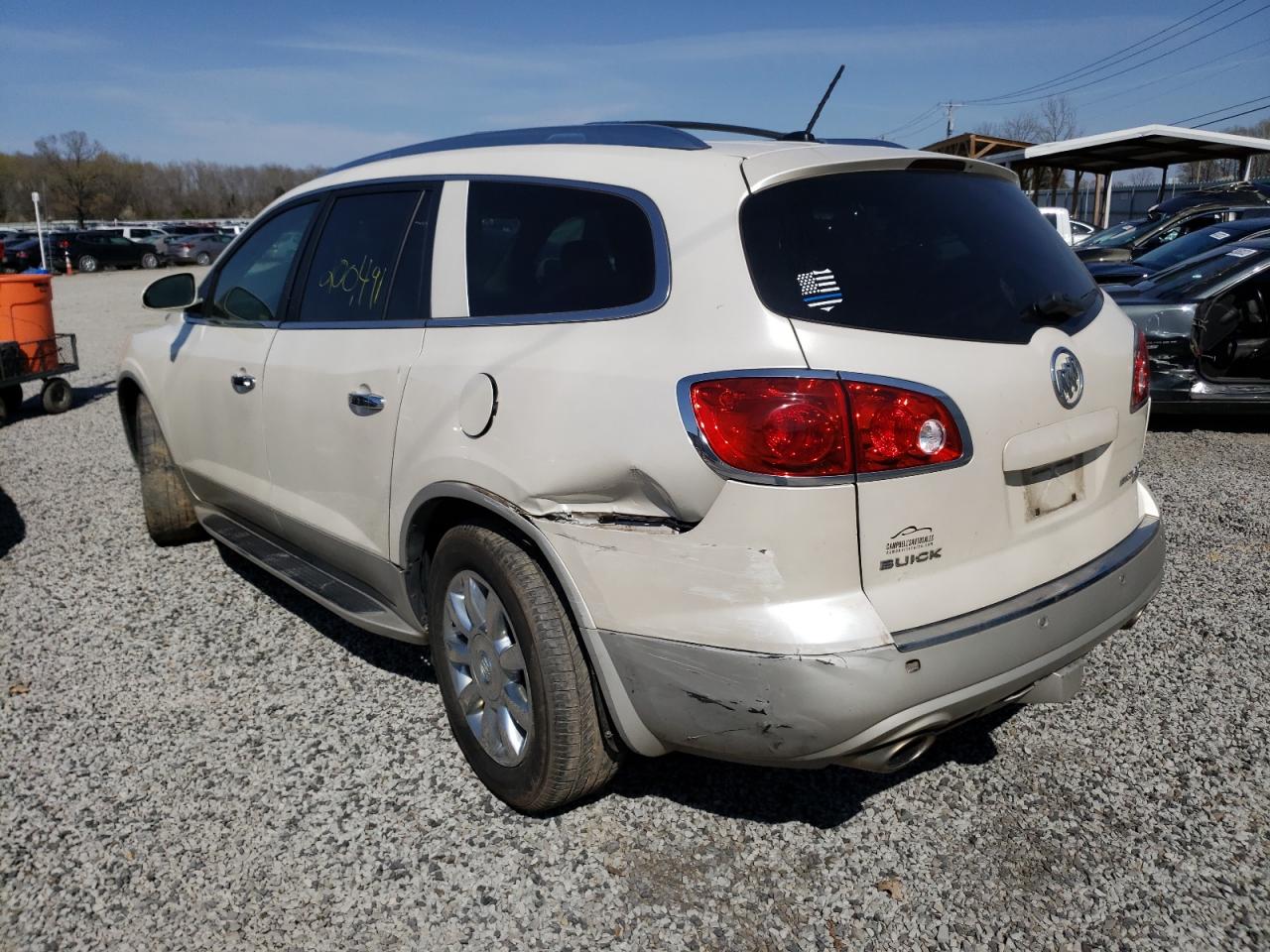 Photo 3 from auction – 2011 BUICK ENCLAVE CX with VIN 5GAKRCED5BJ349892