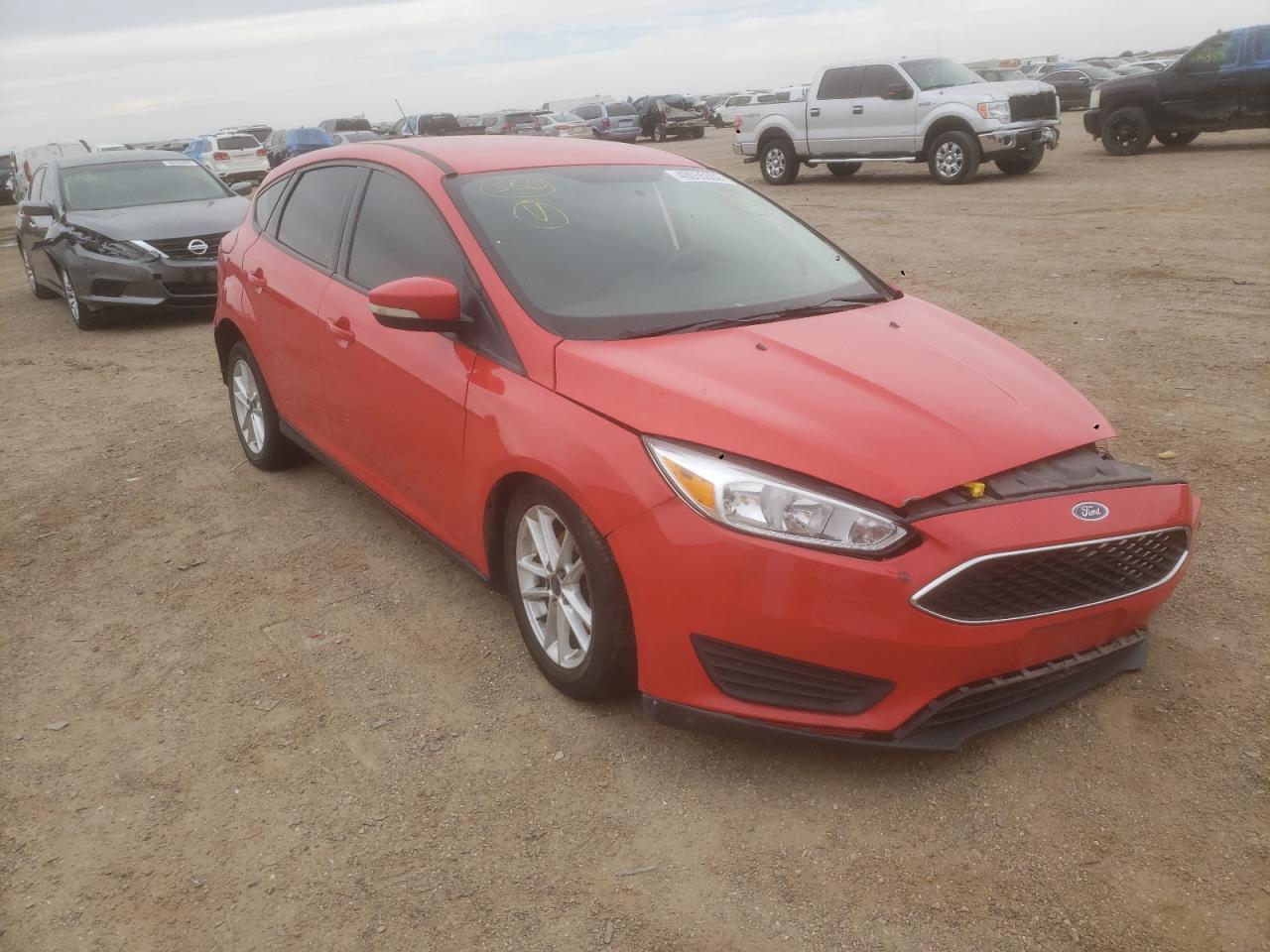 FORD FOCUS SE 2015 with VIN 1FADP3K27FL202442 - Photo from auction