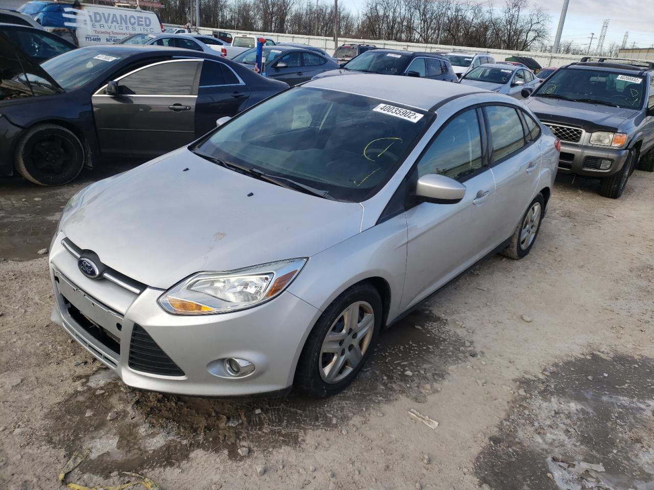 Photo 2 from auction – 2012 FORD FOCUS SE with VIN 1FAHP3F29CL353872