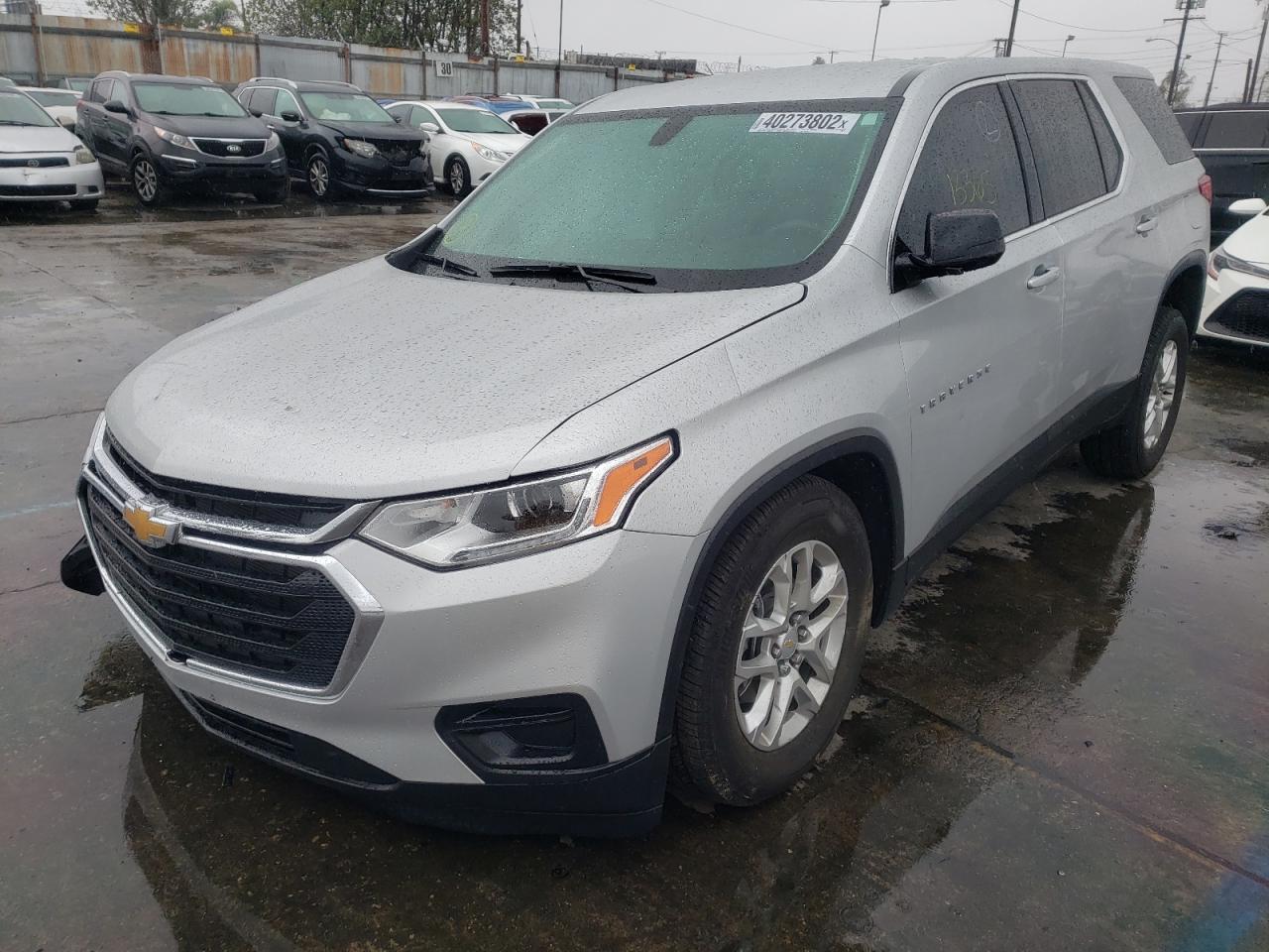 Photo 2 from auction – 2021 CHEVROLET TRAVERSE L with VIN 1GNERFKW8MJ104033