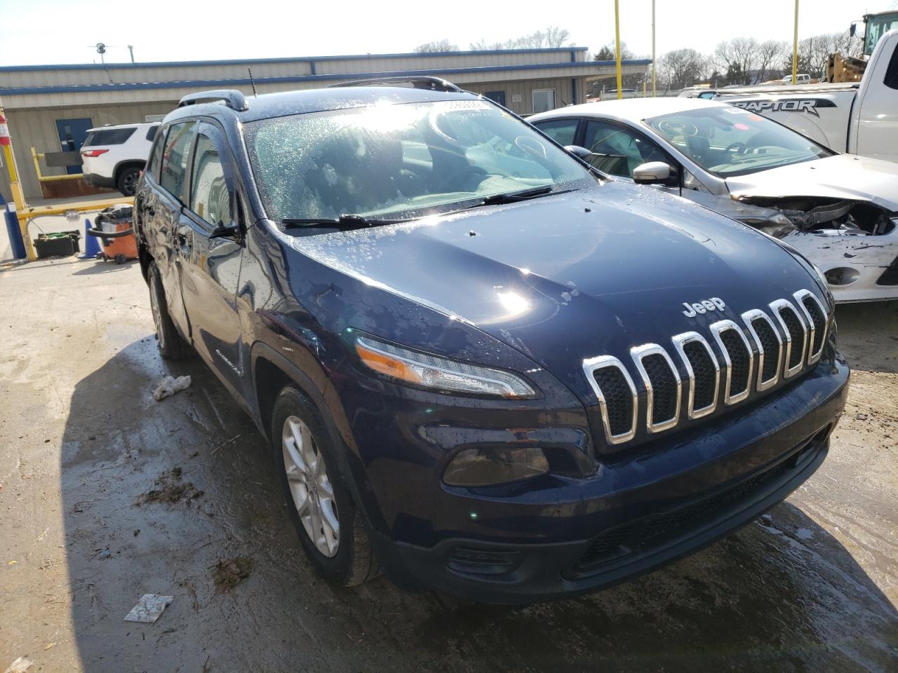 JEEP CHEROKEE S 2016 with VIN 1C4PJLAB6GW136105 - Photo from auction