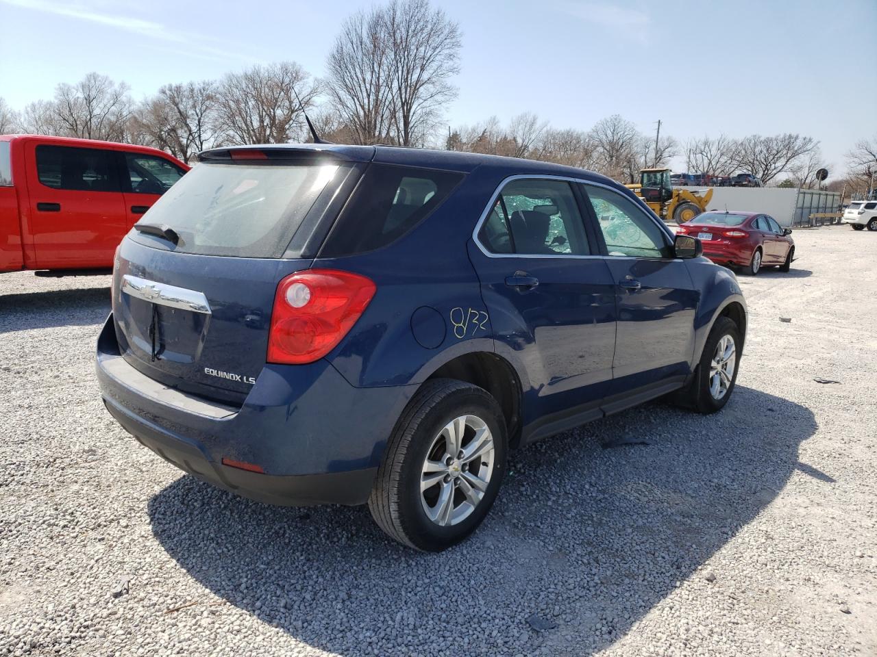Photo 4 from auction – 2010 CHEVROLET EQUINOX LS with VIN 2CNALBEW0A6250461