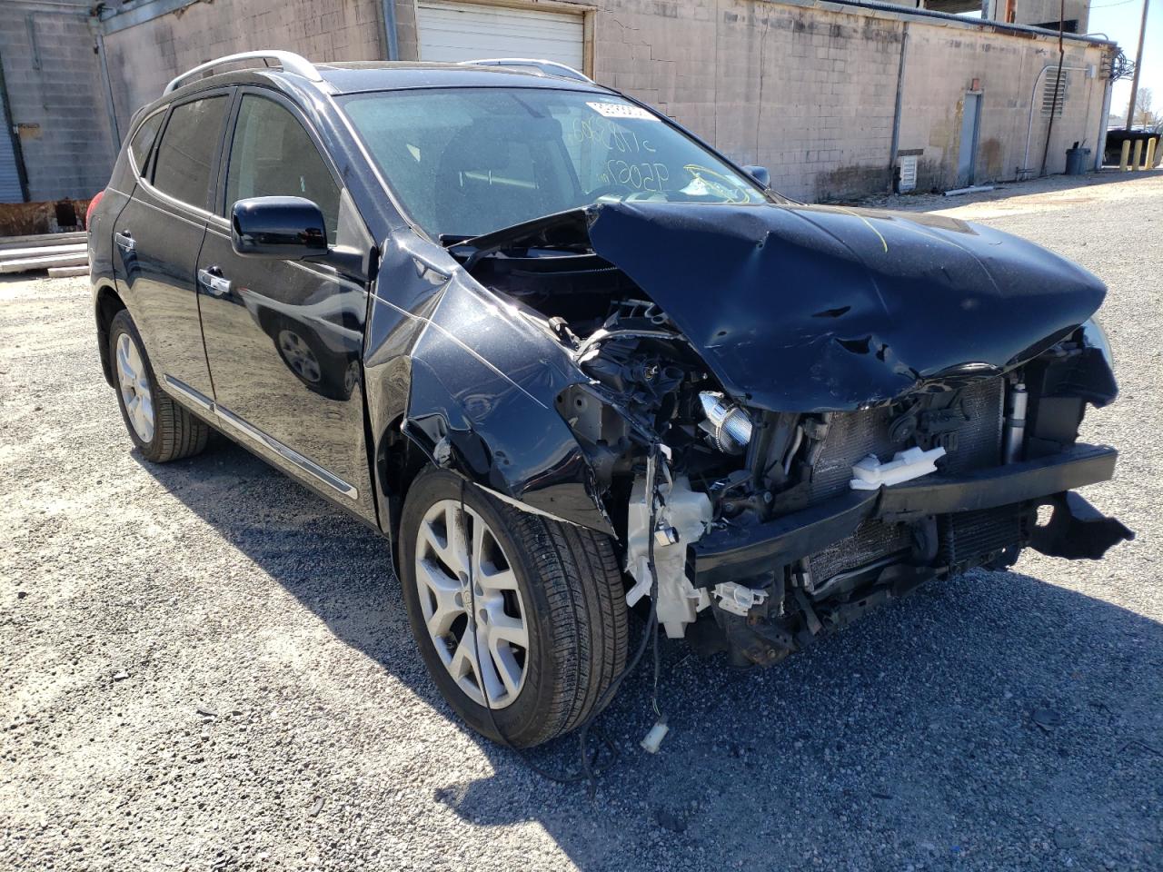 NISSAN ROGUE S 2011 with VIN JN8AS5MV8BW310645 - Photo from auction