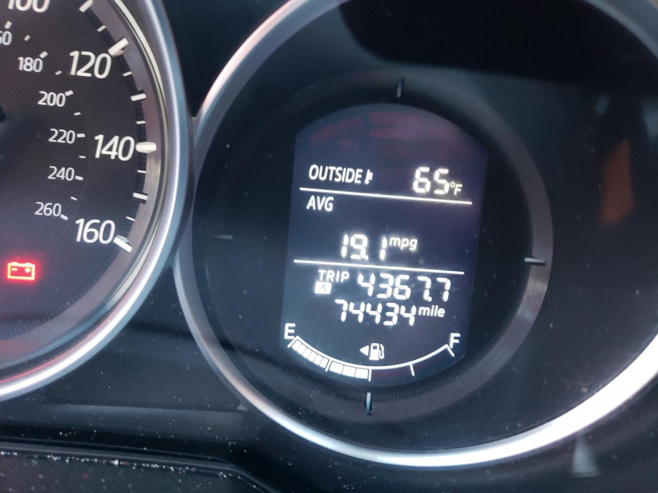Photo 8 from auction – 2016 MAZDA 6 TOURING with VIN JM1GJ1V59G1461854