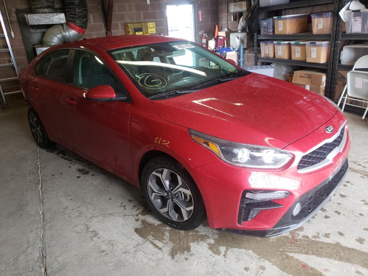 KIA FORTE FE 2019 with VIN 3KPF24AD2KE082109 - Photo from auction