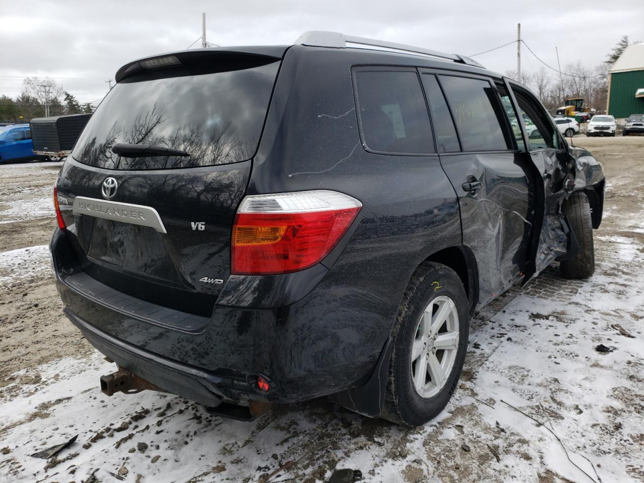 Photo 4 from auction – 2009 TOYOTA HIGHLANDER with VIN JTEES41A292116747