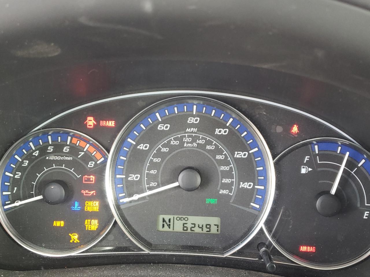 Photo 8 from auction – 2010 SUBARU FORESTER 2 with VIN JF2SH6AC0AH740133