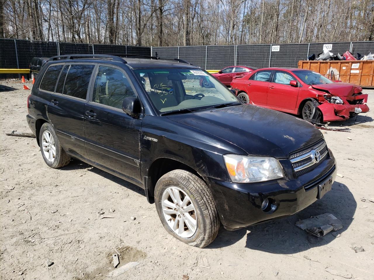 TOYOTA HIGHLANDER 2006 with VIN JTEEW21A560004735 - Photo from auction