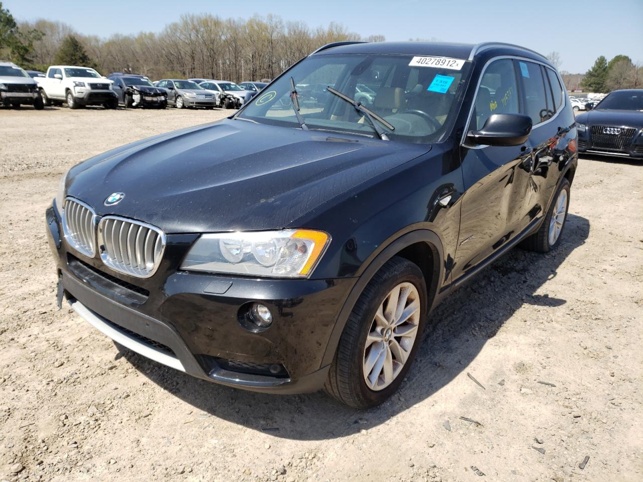 Photo 2 from auction – 2012 BMW X3 XDRIVE2 with VIN 5UXWX5C55CL721068