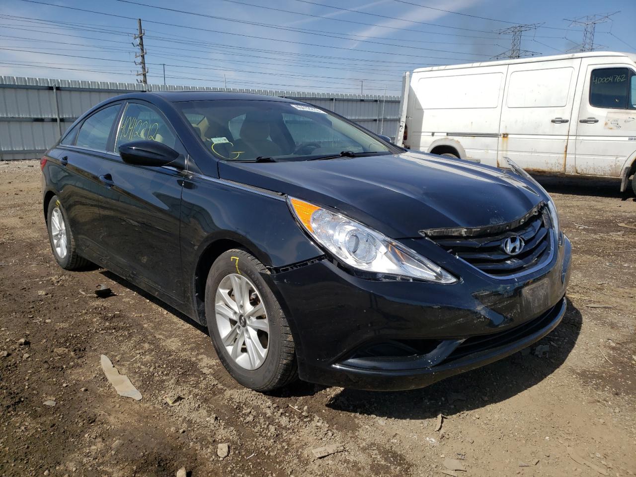 HYUNDAI SONATA GLS 2012 with VIN 5NPEB4AC0CH400888 - Photo from auction