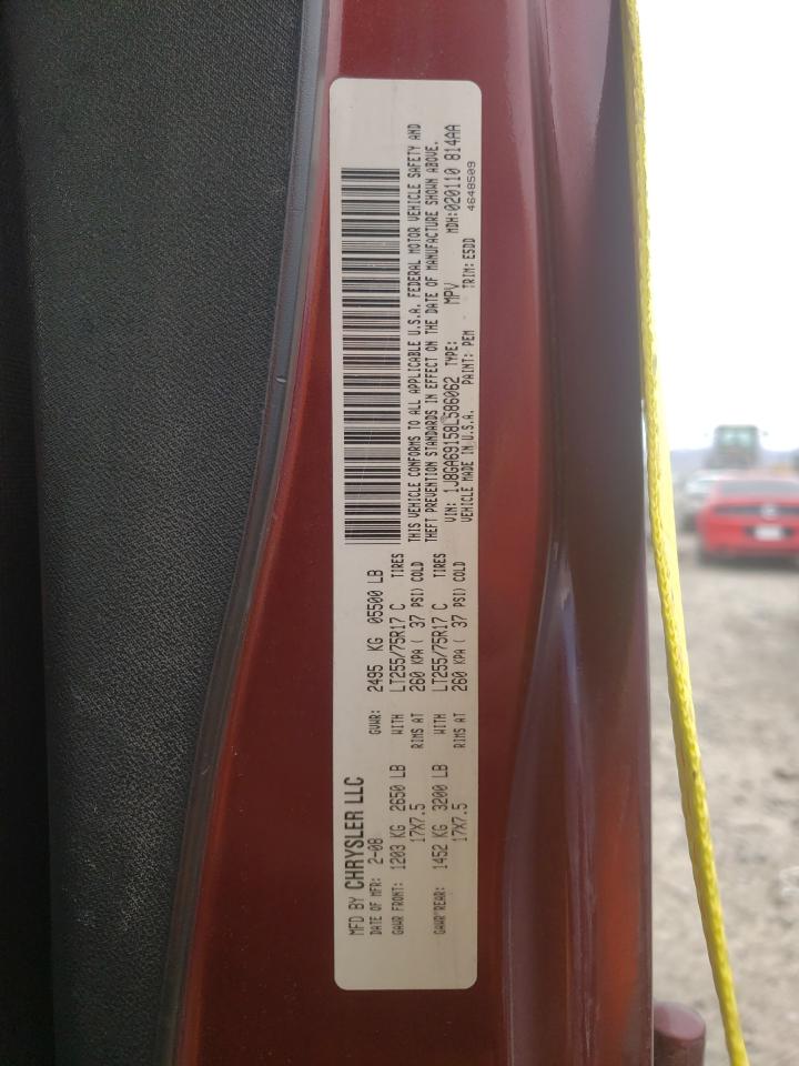 Photo 10 from auction – 2008 JEEP WRANGLER U with VIN 1J8GA69158L586062